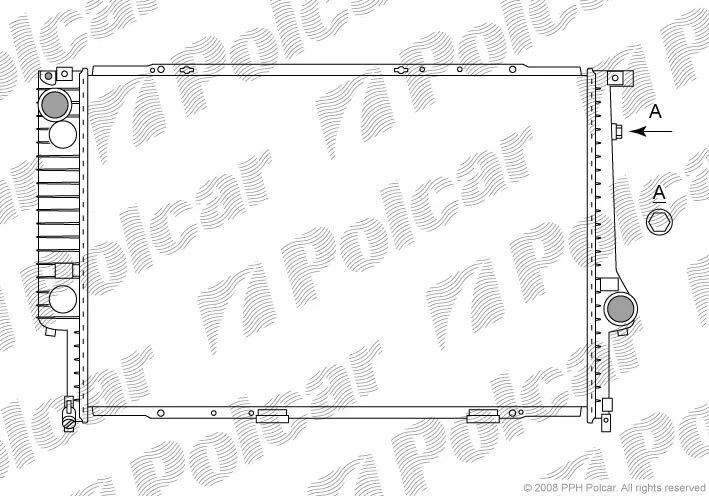 Радіатори охолодження Polcar 203208-3 (фото 1)