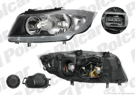 Фара основна Polcar 2040101E