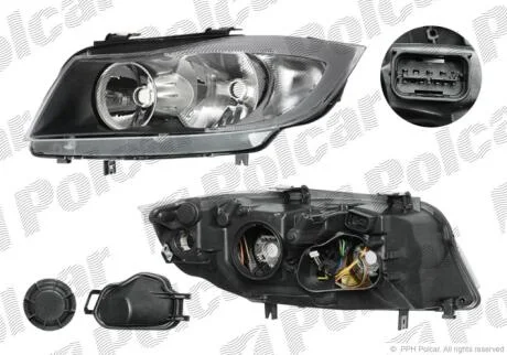 Фара основна Polcar 2040101E