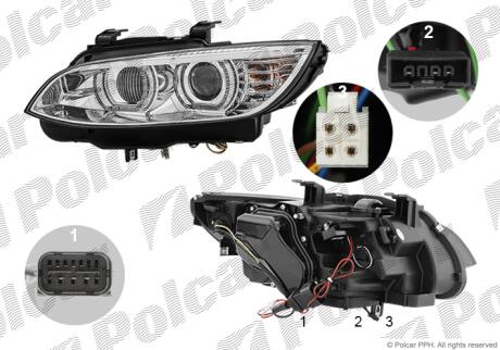 Фара основна Polcar 2041095E