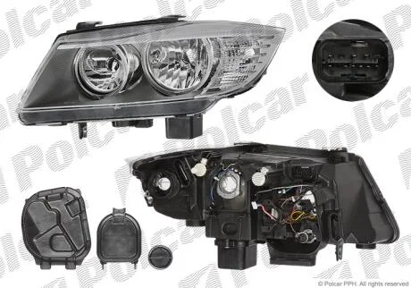 Фара основна Polcar 2042090E