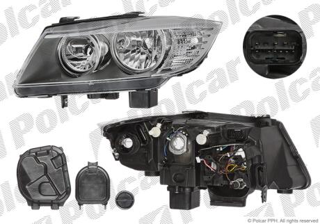 Фара основная Polcar 2042100E