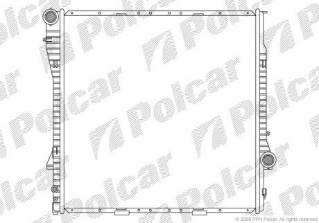 Радіатори охолодження Polcar 205008-2