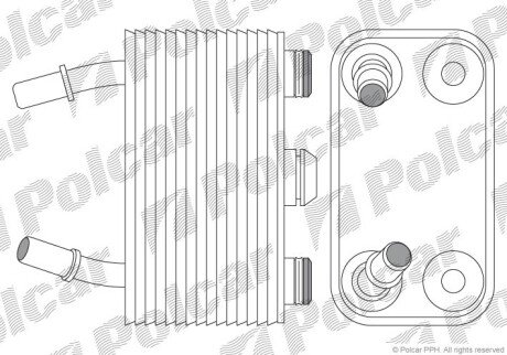 Радіатори масла Polcar 2050L81X