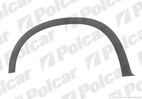 Накладка крыла спереди слева Polcar 20510110