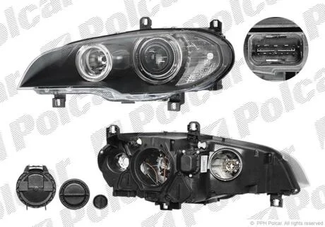 Фара основная Polcar 205109-E
