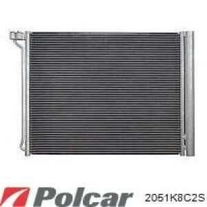 Радіатор кондиціонера (Конденсатор) з осушувачем Polcar 2051K8C2S