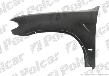 Крыло спереди слева с отверстием для поворотника Polcar 205201