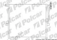 Радиатор кондиционера (Конденсатор) без осушителя Polcar 2055K81X (фото 1)