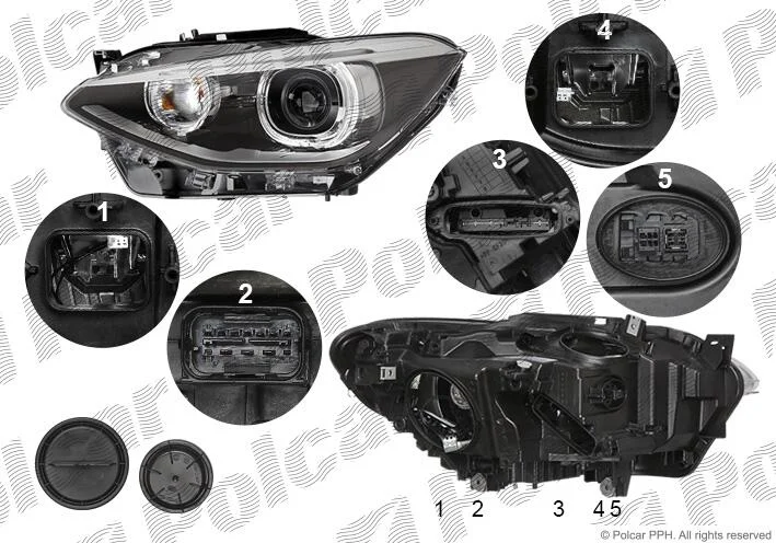 Фара основна Polcar 20C1101H (фото 1)