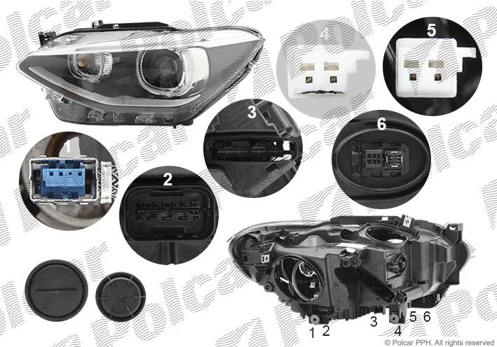 Фара основна Polcar 20C1103H (фото 1)