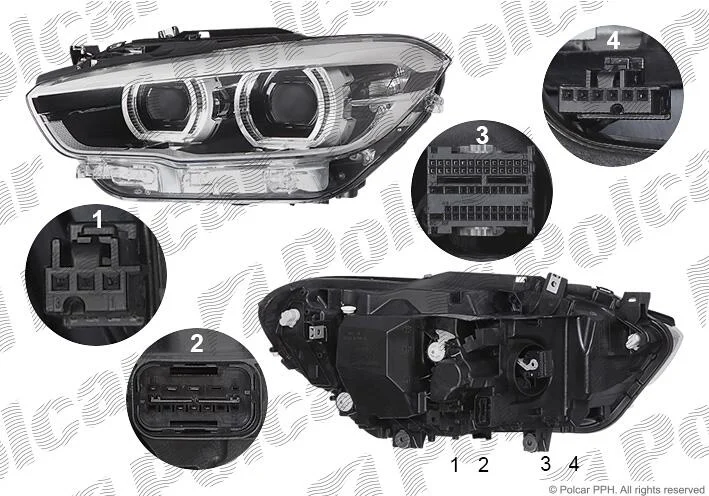 Фара основна Polcar 20C4101H (фото 1)