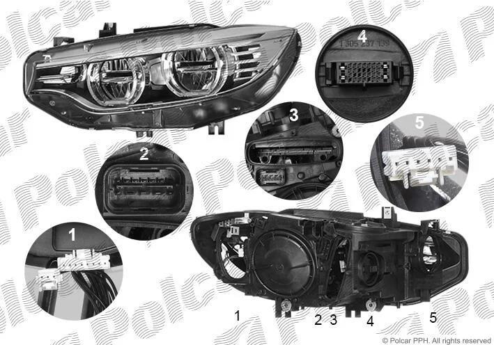 Фара основна Polcar 20D1095U (фото 1)