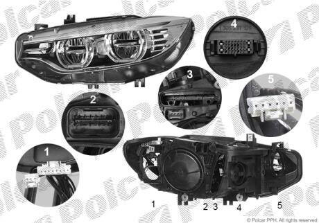 Фара основна Polcar 20D1095U