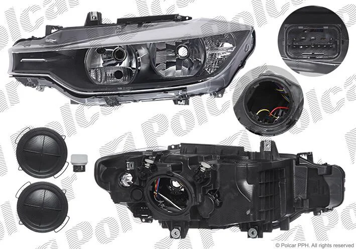 Фара основная левая LED Polcar 20D109-E (фото 1)