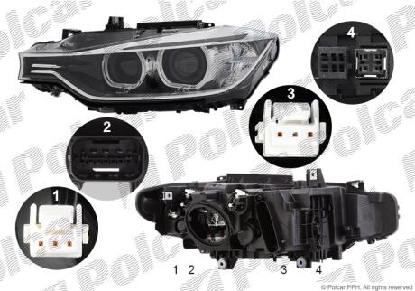 Фара основна Polcar 20D1102Z