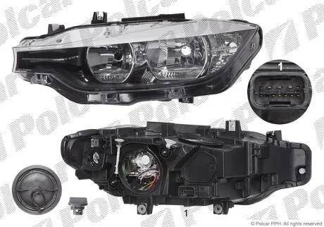Фара основна Polcar 20D1106E