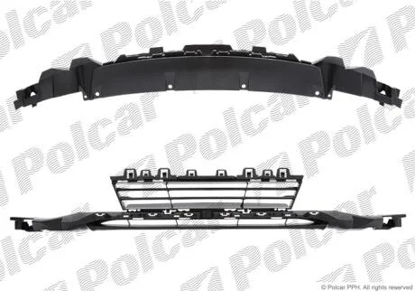 Решітка бампера Polcar 20D127-0