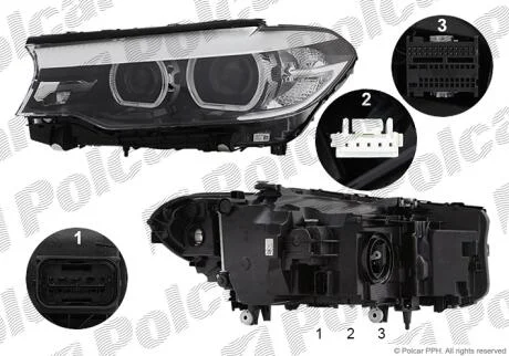 Фара основна Polcar 20E1091Z