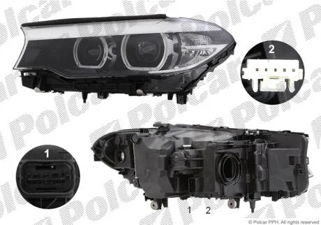 Фара основна Polcar 20E109-Z