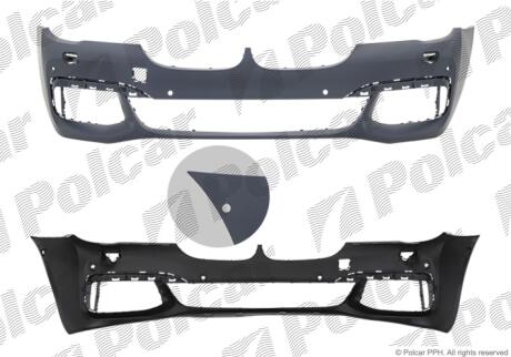 Бампер передний Polcar 20F107-1