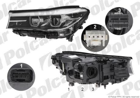 Фара основная Polcar 20F1091Z