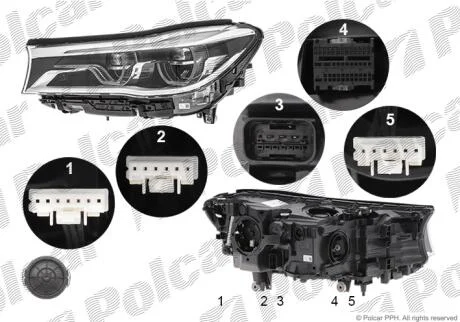 Фара основна Polcar 20F1092Z