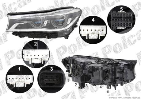 Фара основная Polcar 20F1093Z