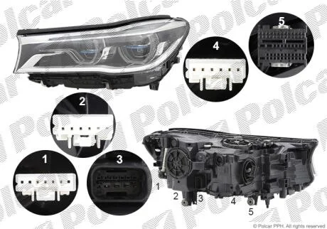 Фара основна Polcar 20F1093Z