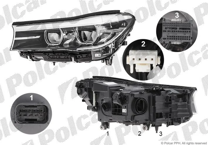 Фара основна Polcar 20F109-Z (фото 1)