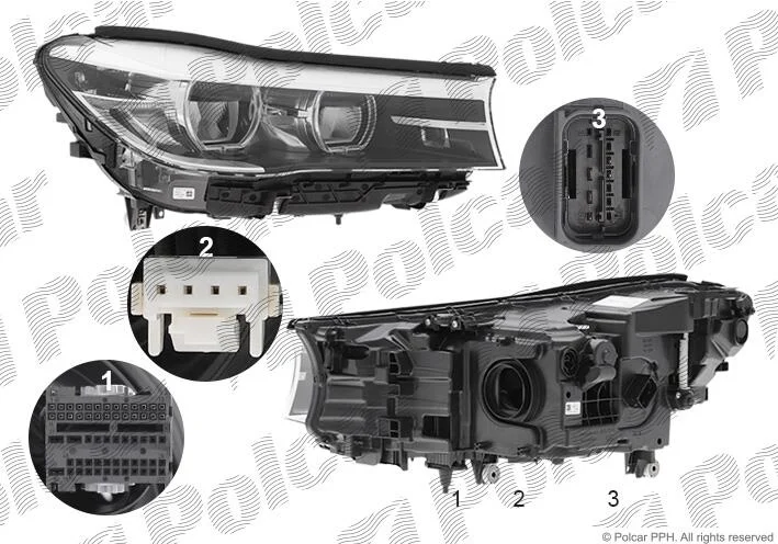 Фара основна Polcar 20F1101Z (фото 1)