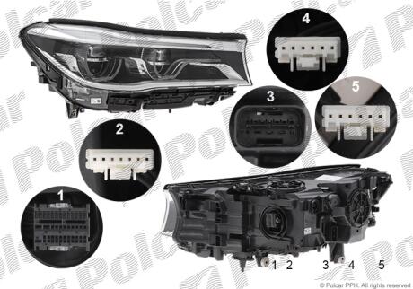 Фара основная Polcar 20F1102Z
