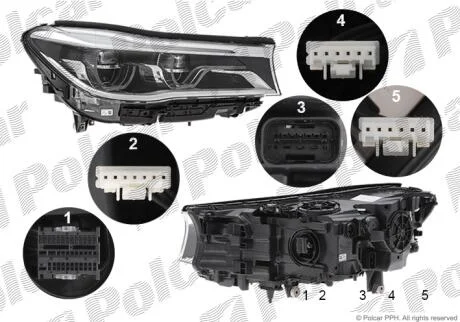 Фара основна Polcar 20F1102Z