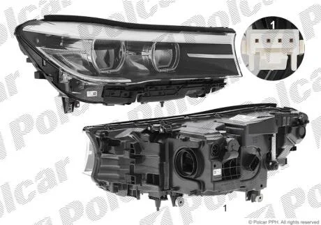 Фара основна Polcar 20F110-Z