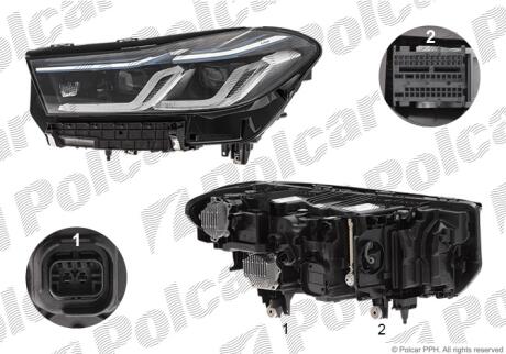 Фара основна Polcar 20G1095H
