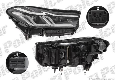 Фара основна Polcar 20G1104H