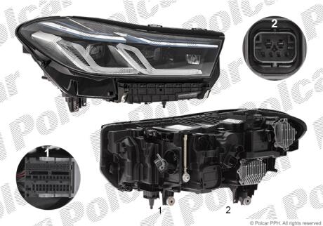 Фара основна Polcar 20G1105H