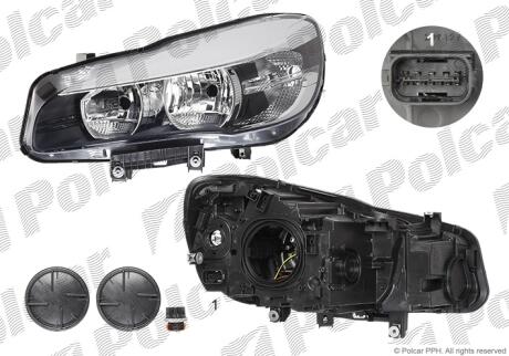 Фара основная Polcar 20L109-E