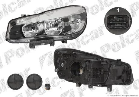 Фара основна Polcar 20L109-U