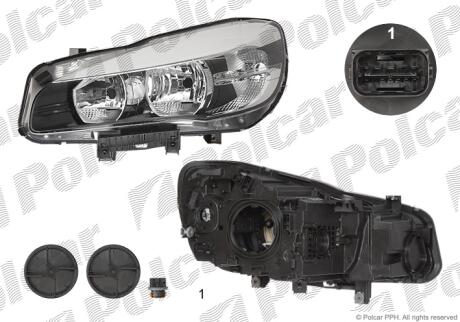 Фара основная Polcar 20L110-U