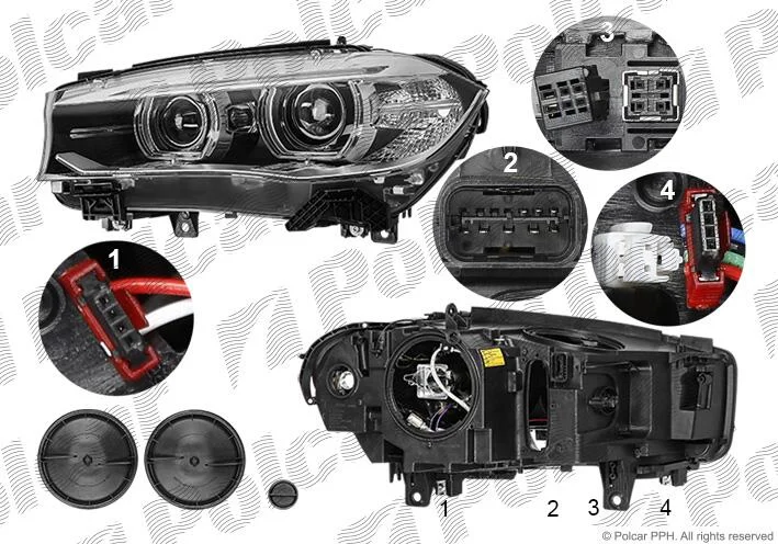 Фара основная Polcar 20T1090E (фото 1)