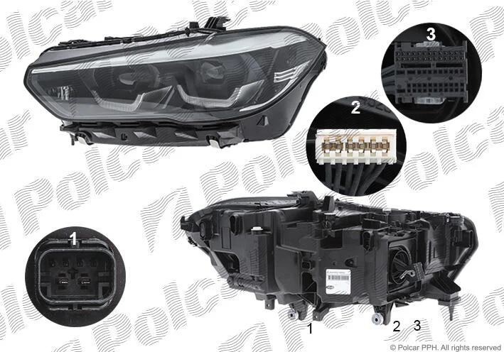 Фара основная Polcar 20T2091U (фото 1)