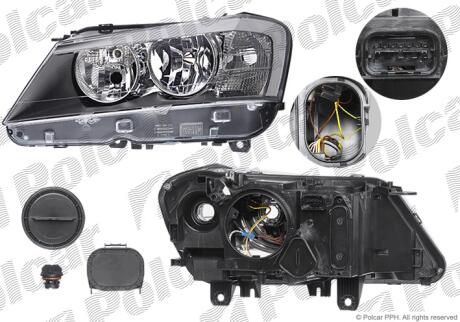 Фара основная Polcar 20X109-E