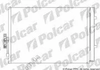 Радіатор кондиціонера (Конденсатор) з осушувачем Polcar 20X1K82X (фото 1)