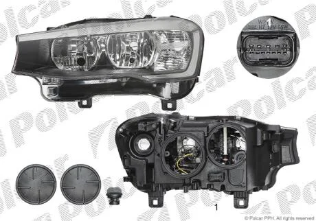 Фара основна Polcar 20X209-E