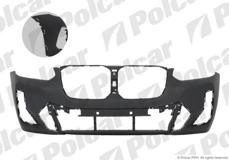Бампер передний Polcar 20X607
