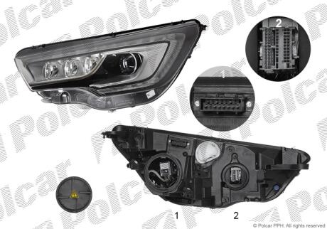 Фара основная Polcar 22C110-U