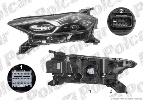 Фара основная Polcar 22L1091V