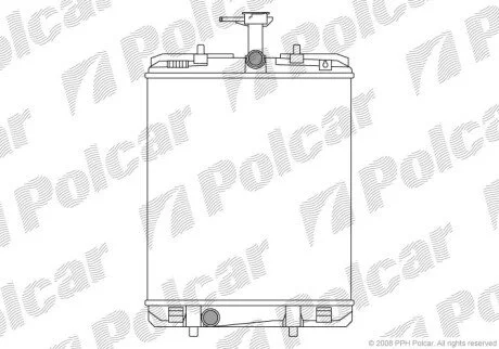 Радіатори охолодження Polcar 2301083X