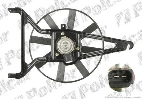 Вентиляторы с корпусом/кронштейном. Polcar 230623W1